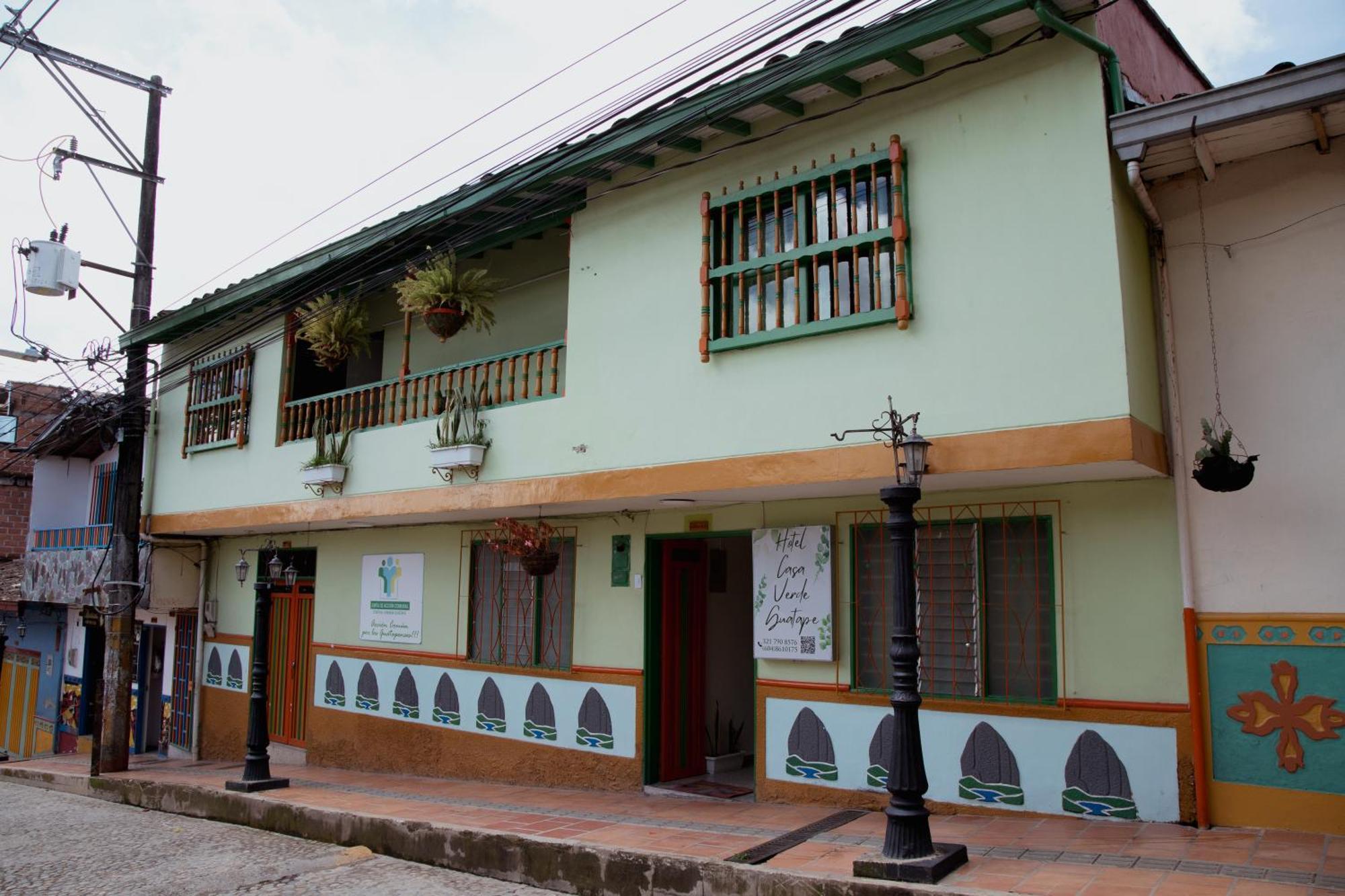 Hotel Casa Verde Guatapé Exterior foto